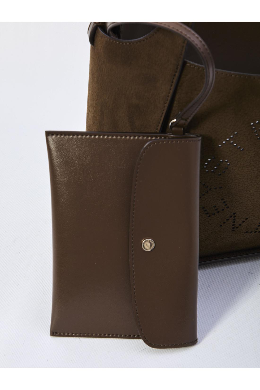 Stella Mccartney-OUTLET-SALE-Tote bag in Alter suede-ARCHIVIST