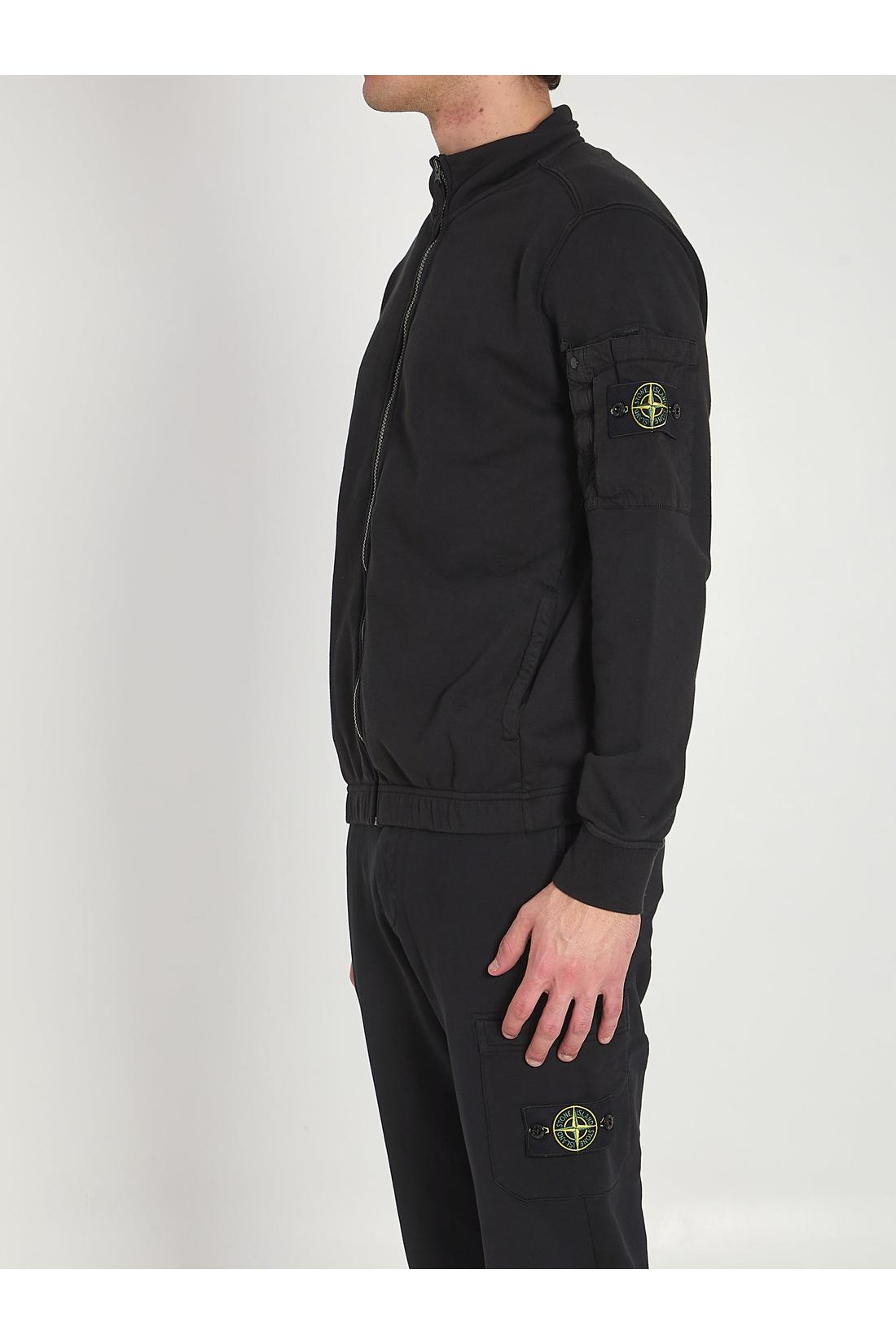 Stone Island-OUTLET-SALE-Track sweatshirt-ARCHIVIST