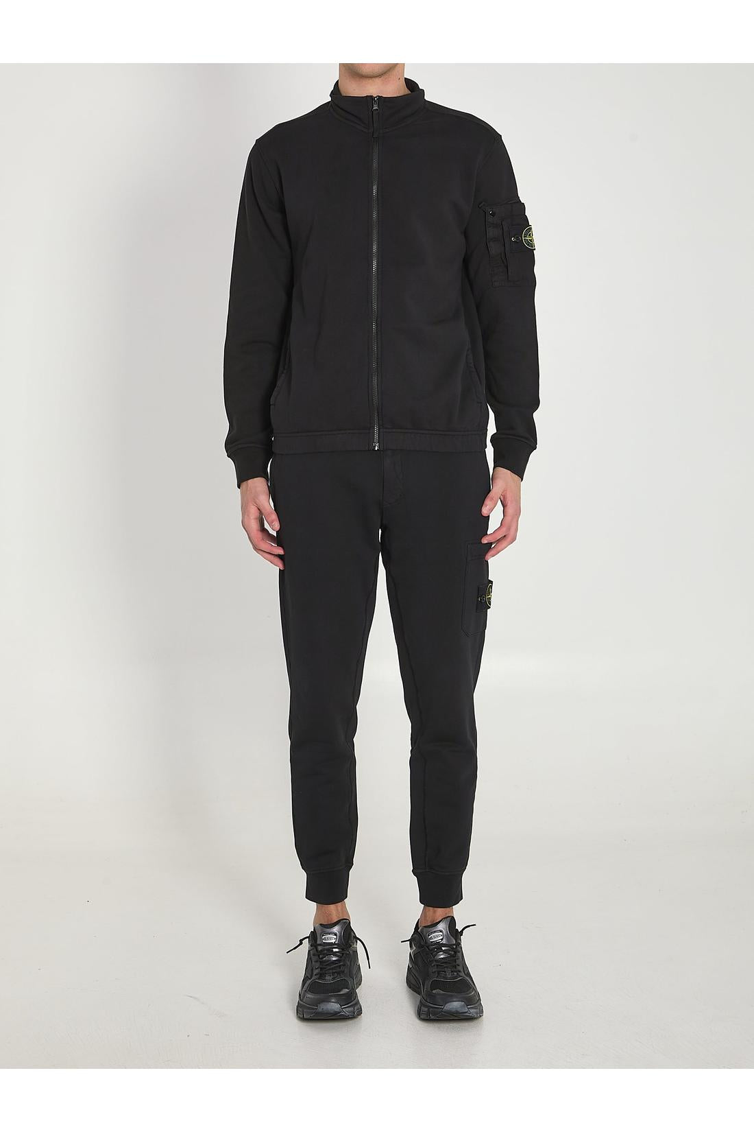 Stone Island-OUTLET-SALE-Track sweatshirt-ARCHIVIST