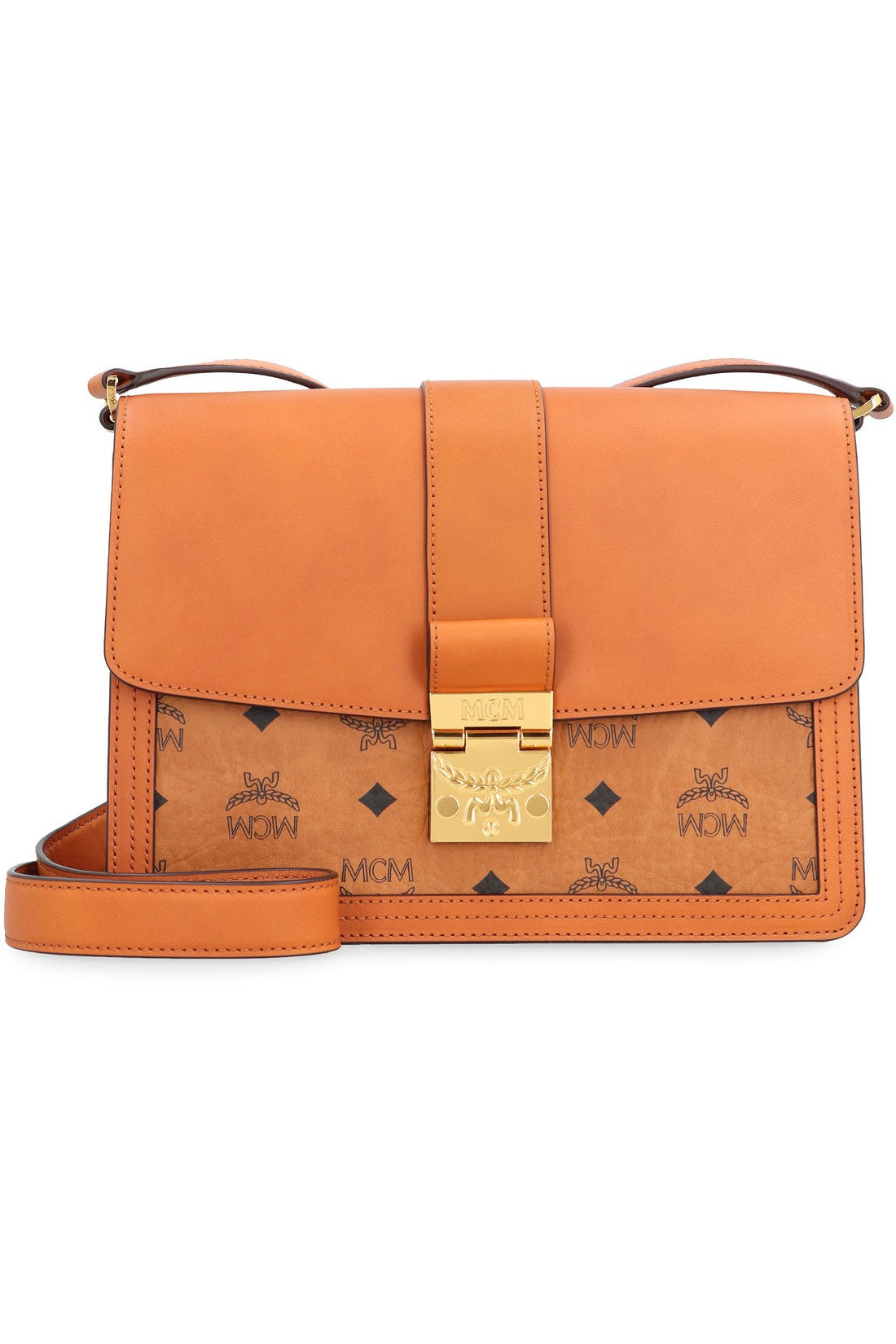 MCM-OUTLET-SALE-Tracy leather crossbody bag-ARCHIVIST