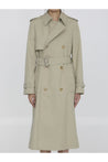 BURBERRY-OUTLET-SALE-Trench coat in cotton blend-ARCHIVIST