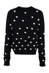 Tory Burch-OUTLET-SALE-Tricot sweater with pom-poms-ARCHIVIST