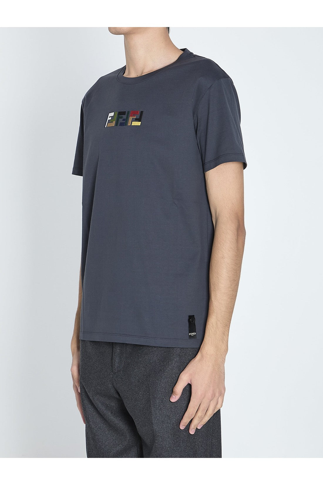 FENDI-OUTLET-SALE-Triple FF t-shirt-ARCHIVIST