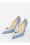 MACH&MACH-OUTLET-SALE-Triple Heart Denim pumps-ARCHIVIST