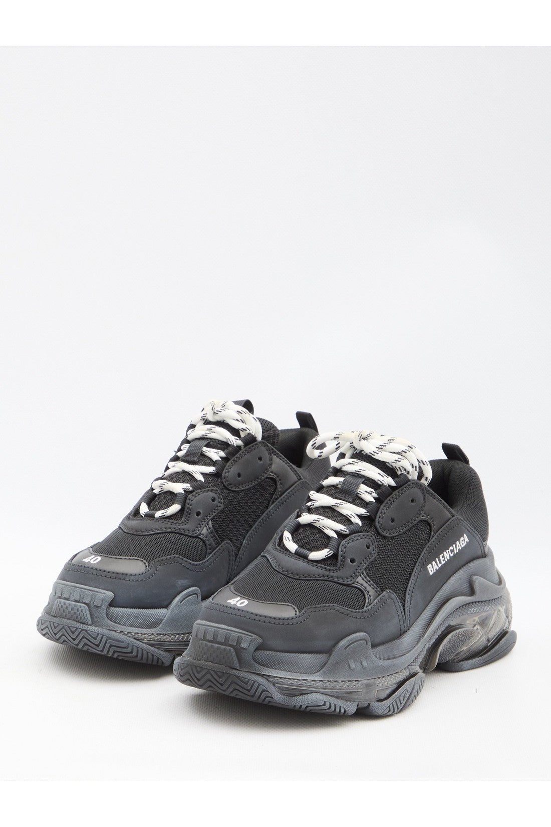 BALENCIAGA-OUTLET-SALE-Triple S Clear Sole sneakers-ARCHIVIST