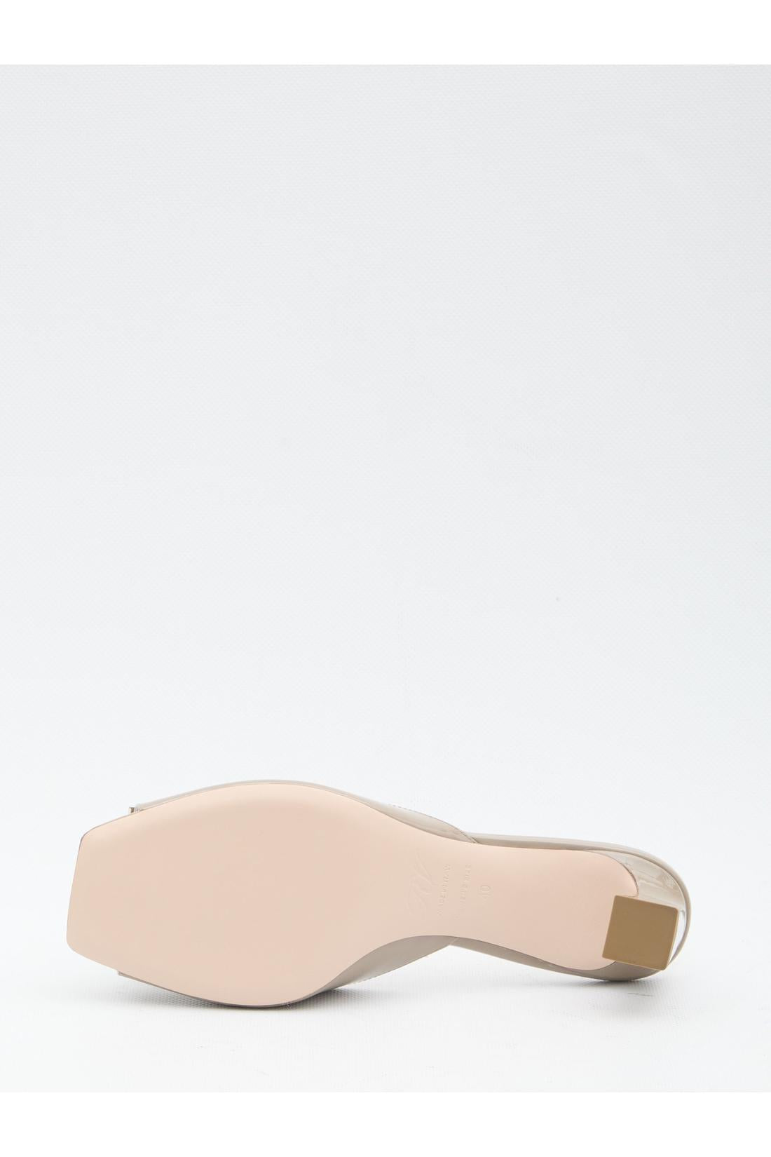 Roger Vivier-OUTLET-SALE-Trompette Metal Mules-ARCHIVIST