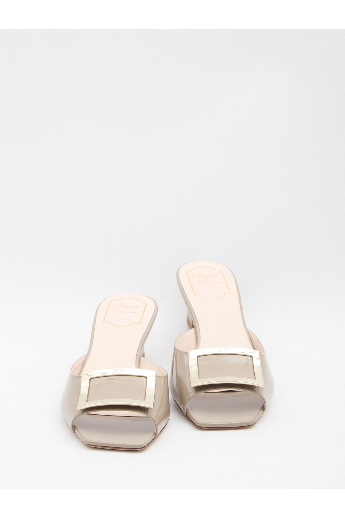 Roger Vivier-OUTLET-SALE-Trompette Metal Mules-ARCHIVIST