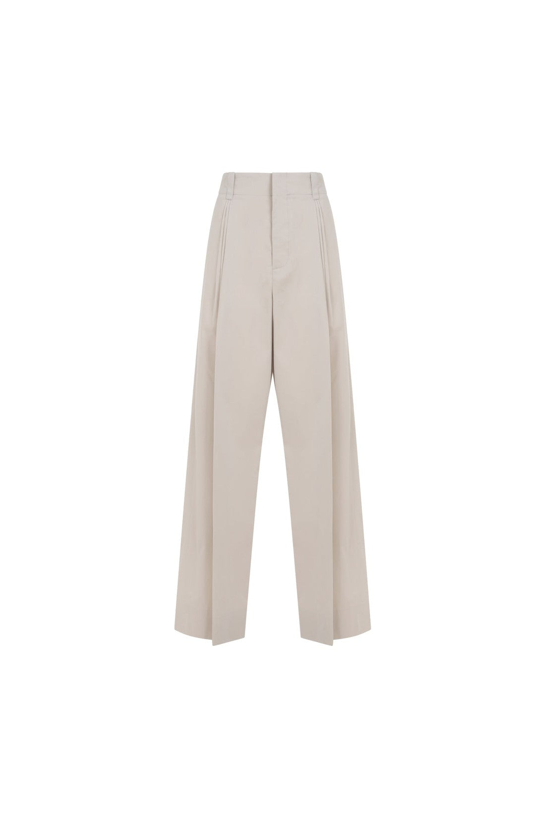 BOTTEGA VENETA-OUTLET-SALE-Trouser Beige-ARCHIVIST