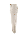 BRUNELLO CUCINELLI-OUTLET-SALE-Trouser Beige-ARCHIVIST