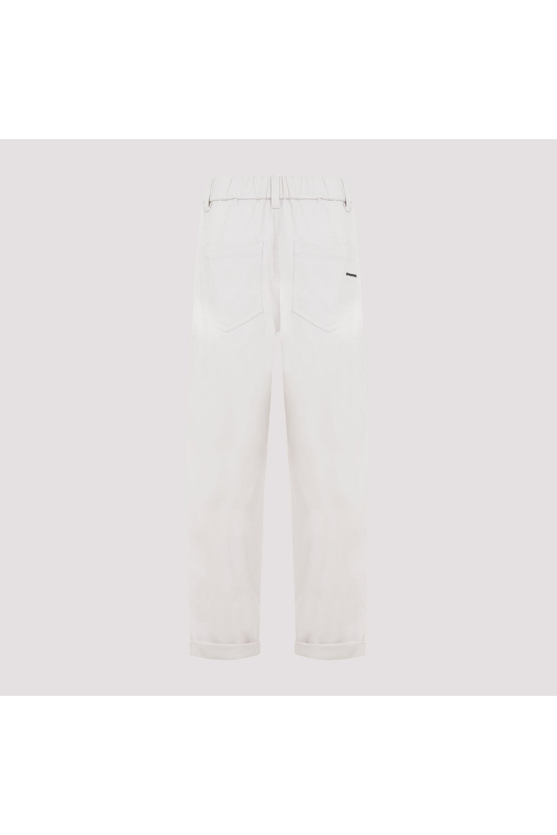 BRUNELLO CUCINELLI-OUTLET-SALE-Trouser Beige-ARCHIVIST