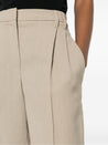 BRUNELLO CUCINELLI-OUTLET-SALE-Trouser Beige-ARCHIVIST