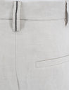 BRUNELLO CUCINELLI-OUTLET-SALE-Trouser Beige-ARCHIVIST