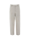 BRUNELLO CUCINELLI-OUTLET-SALE-Trouser Beige-ARCHIVIST