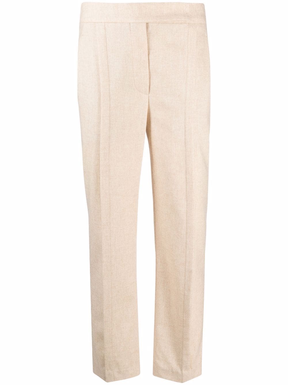 BRUNELLO CUCINELLI-OUTLET-SALE-Trouser Beige-ARCHIVIST