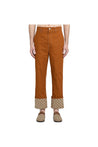 GUCCI-OUTLET-SALE-Trouser Braun-ARCHIVIST