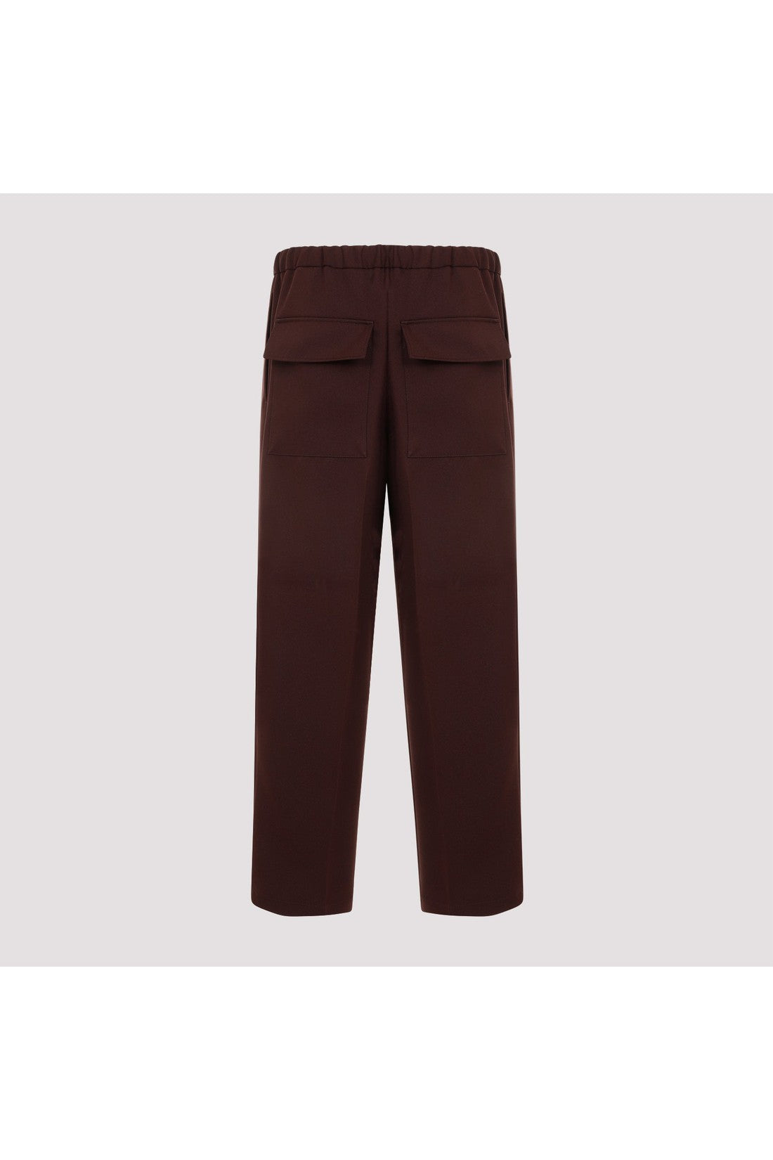 JIL SANDER-OUTLET-SALE-Trouser Braun-ARCHIVIST