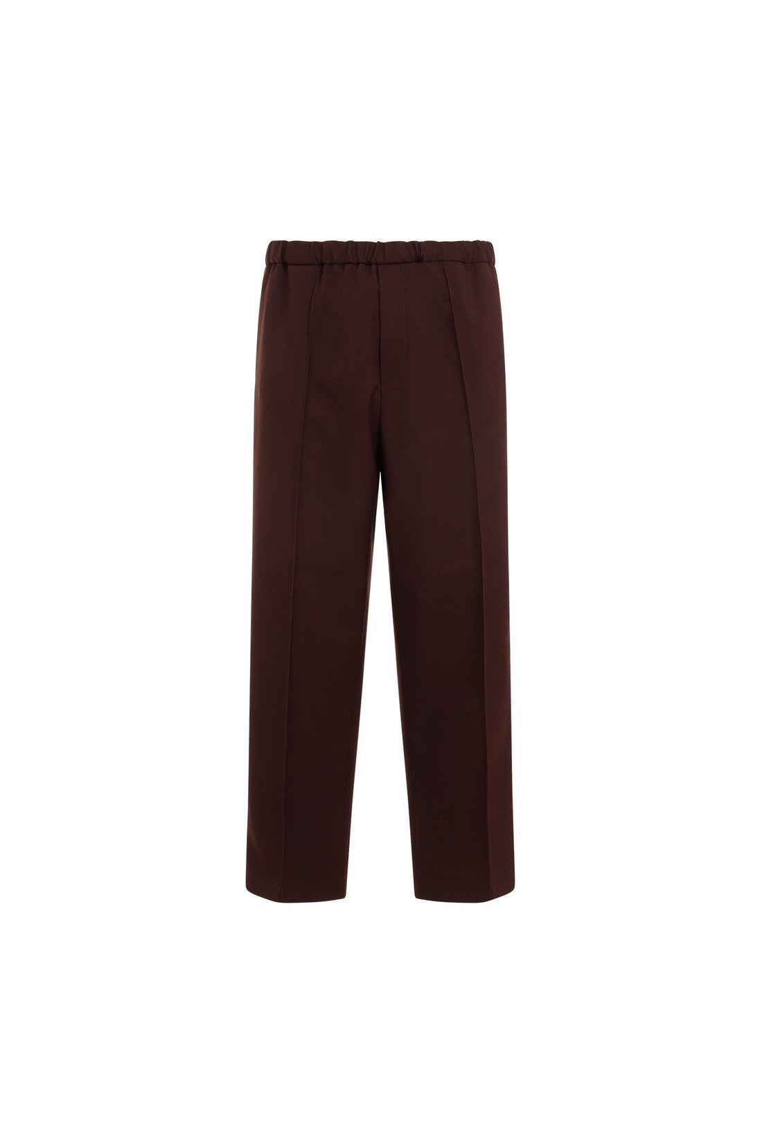 JIL SANDER-OUTLET-SALE-Trouser Braun-ARCHIVIST