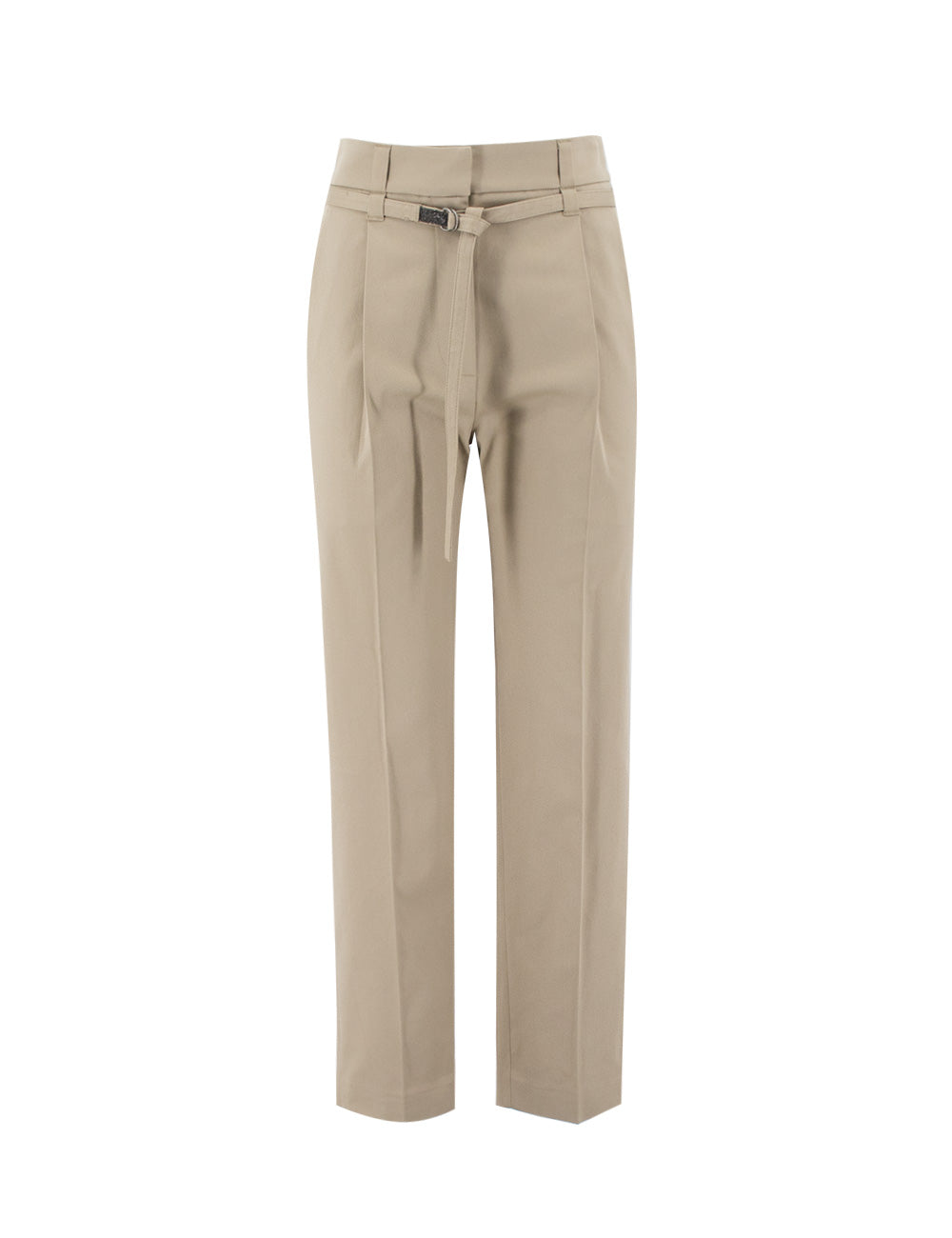 BRUNELLO CUCINELLI-OUTLET-SALE-Trouser Rot-ARCHIVIST