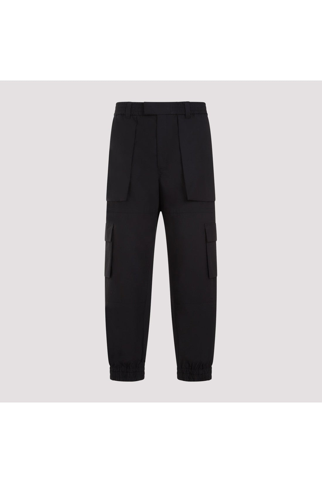 ALEXANDER MCQUEEN-OUTLET-SALE-Trouser Schwarz-ARCHIVIST