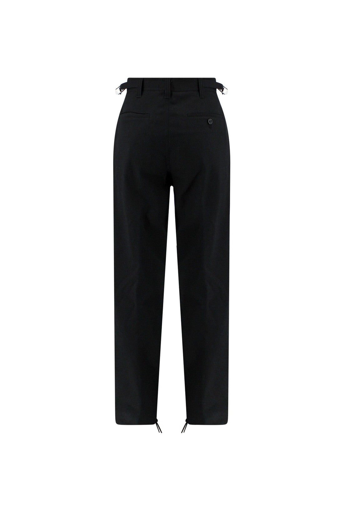 ALEXANDER MCQUEEN-OUTLET-SALE-Trouser Schwarz-ARCHIVIST