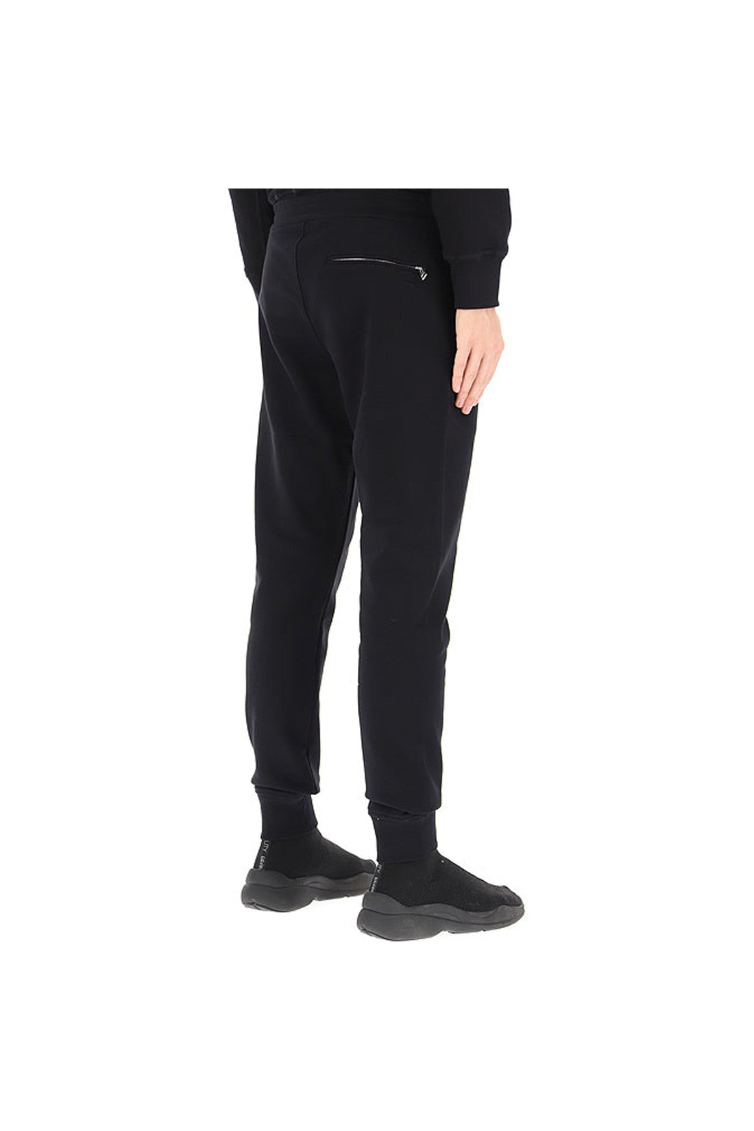 ALEXANDER MCQUEEN-OUTLET-SALE-Trouser Schwarz-ARCHIVIST