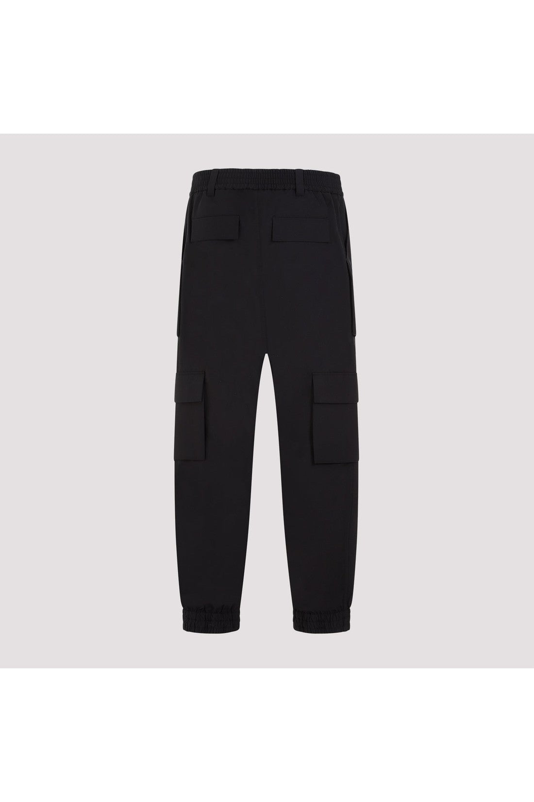 ALEXANDER MCQUEEN-OUTLET-SALE-Trouser Schwarz-ARCHIVIST