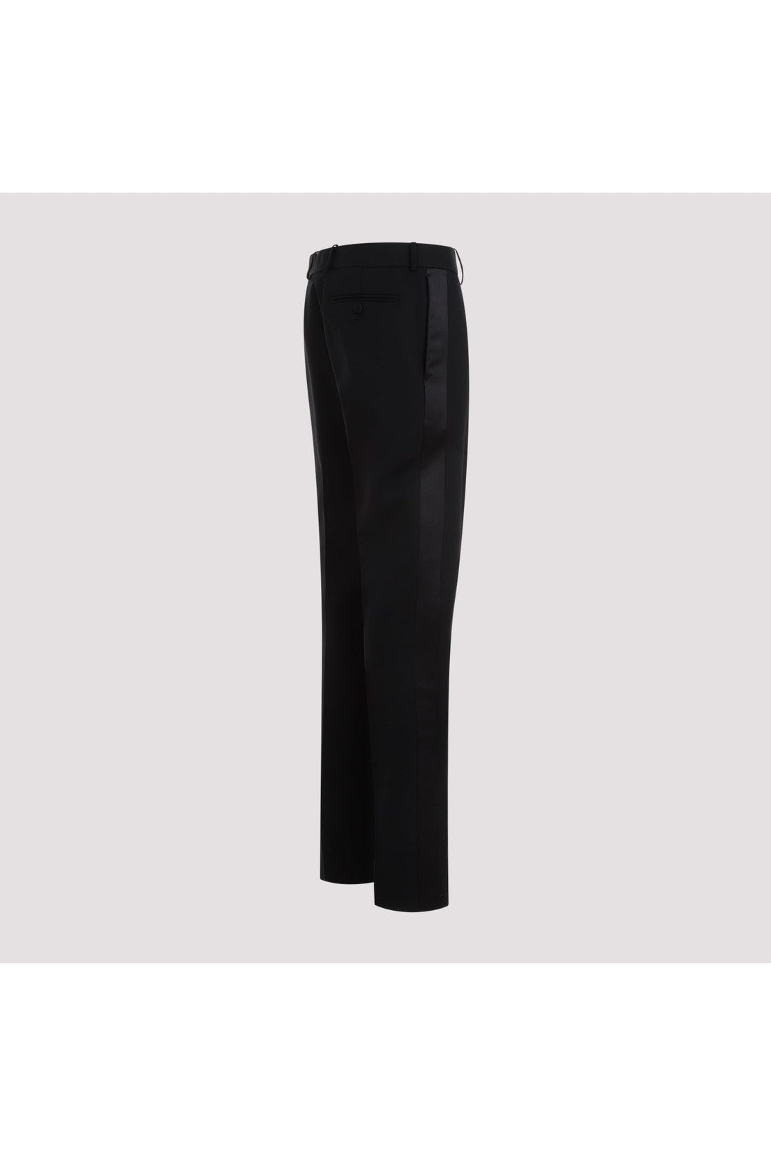 ALEXANDER MCQUEEN-OUTLET-SALE-Trouser Schwarz-ARCHIVIST