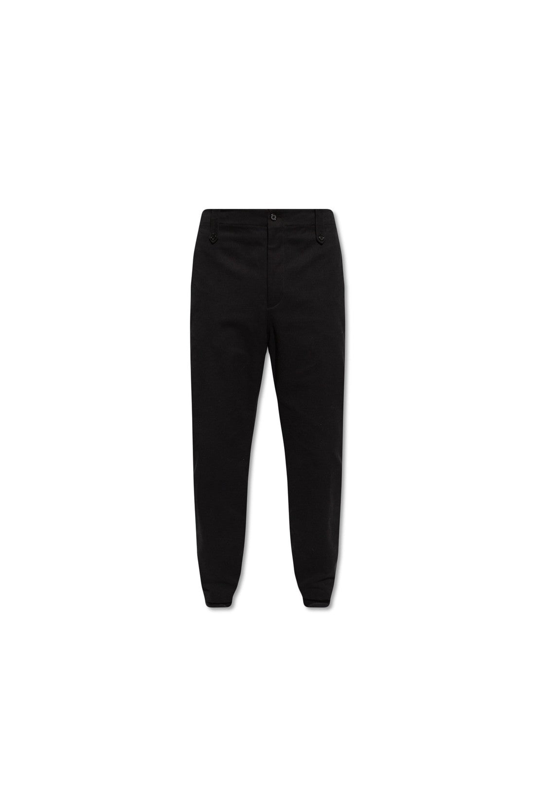 ALEXANDER MCQUEEN-OUTLET-SALE-Trouser Schwarz-ARCHIVIST