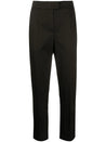 BRUNELLO CUCINELLI-OUTLET-SALE-Trouser Schwarz-ARCHIVIST