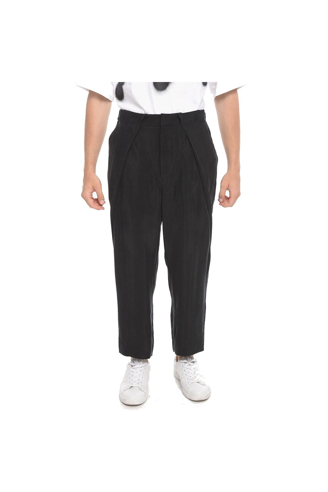 Balmain-OUTLET-SALE-Trouser Schwarz-ARCHIVIST