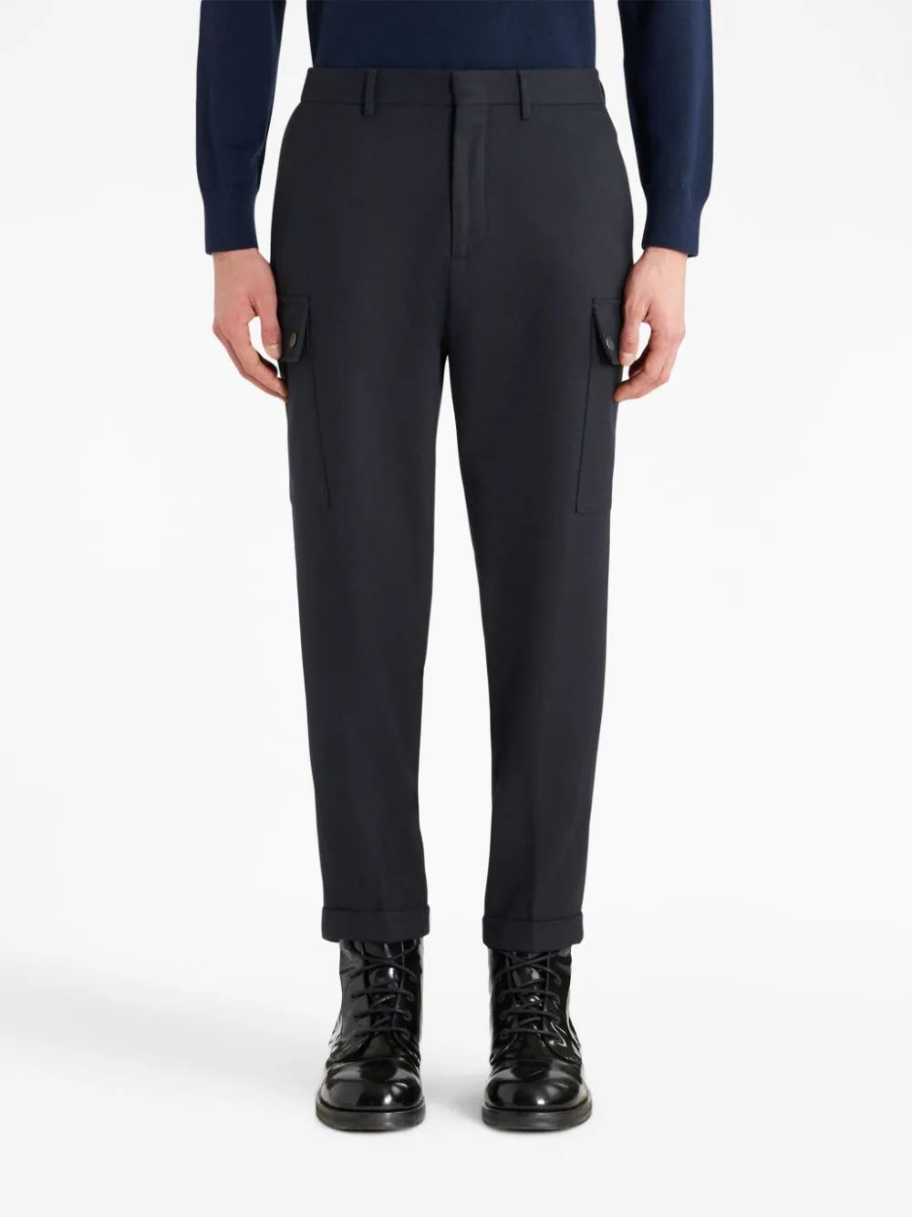 ETRO-OUTLET-SALE-Trouser Schwarz-ARCHIVIST