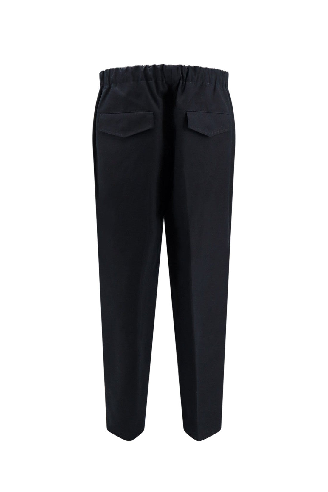 JIL SANDER-OUTLET-SALE-Trouser Schwarz-ARCHIVIST