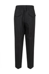 JIL SANDER-OUTLET-SALE-Trouser Schwarz-ARCHIVIST