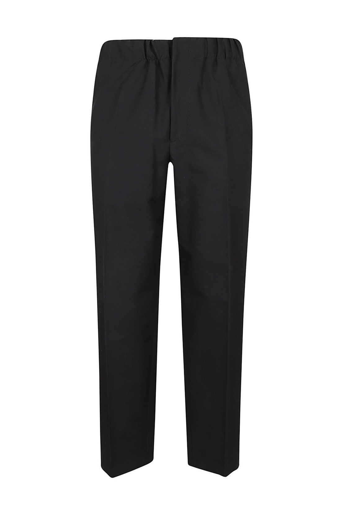 JIL SANDER-OUTLET-SALE-Trouser Schwarz-ARCHIVIST