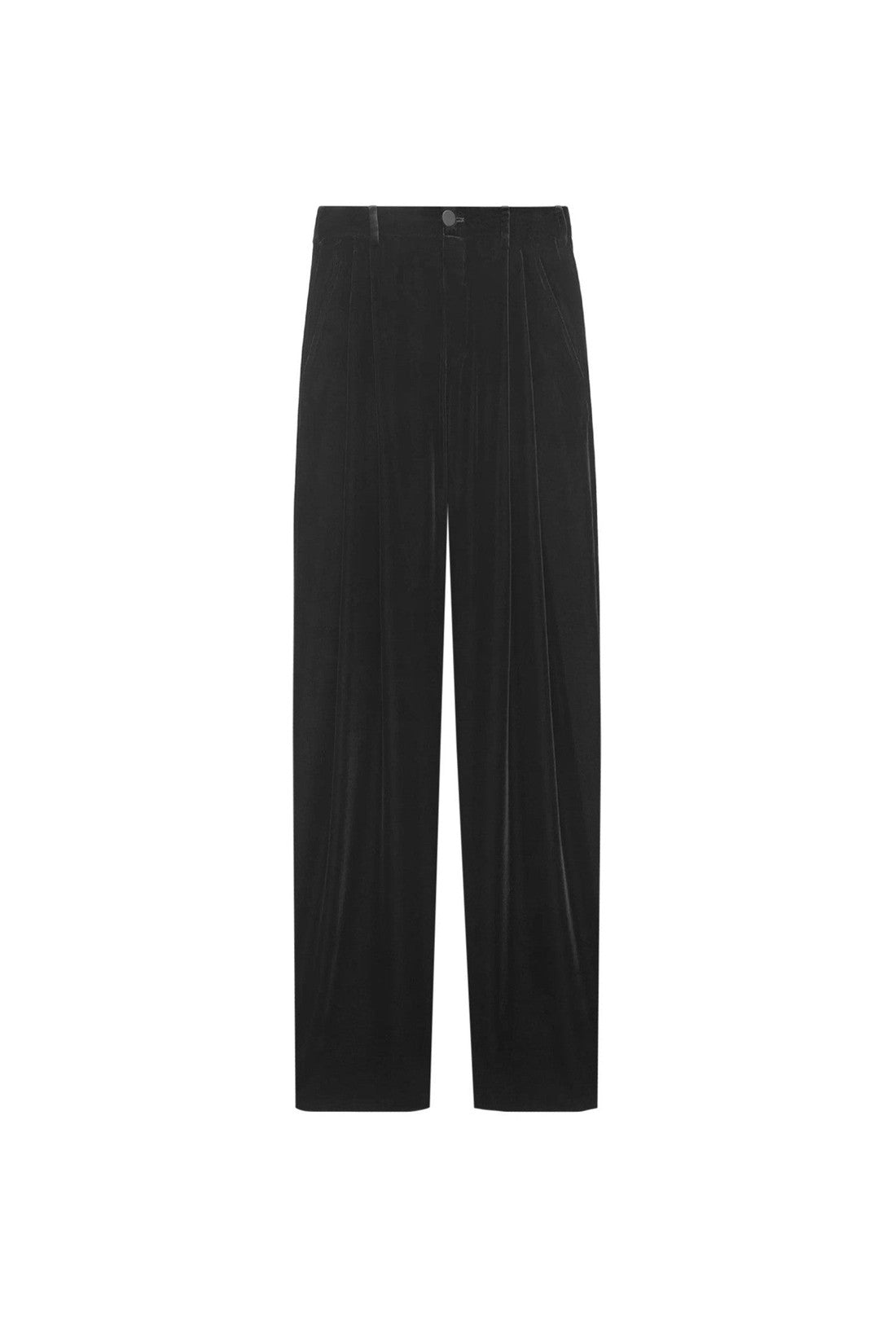 SAINT LAURENT-OUTLET-SALE-Trouser Schwarz-ARCHIVIST