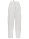 BRUNELLO CUCINELLI-OUTLET-SALE-Trouser Weiss-ARCHIVIST