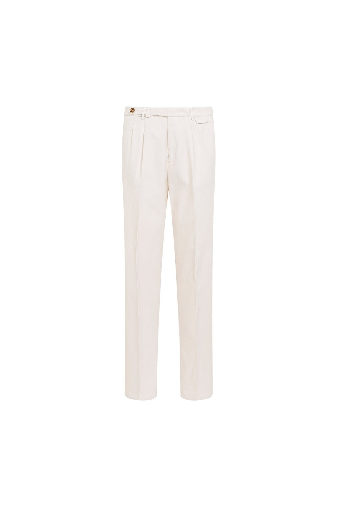 BRUNELLO CUCINELLI-OUTLET-SALE-Trouser Weiss-ARCHIVIST