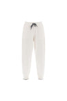 BRUNELLO CUCINELLI-OUTLET-SALE-Trouser Weiss-ARCHIVIST