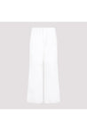 JIL SANDER-OUTLET-SALE-Trouser Weiss-ARCHIVIST