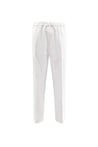 JIL SANDER-OUTLET-SALE-Trouser Weiss-ARCHIVIST