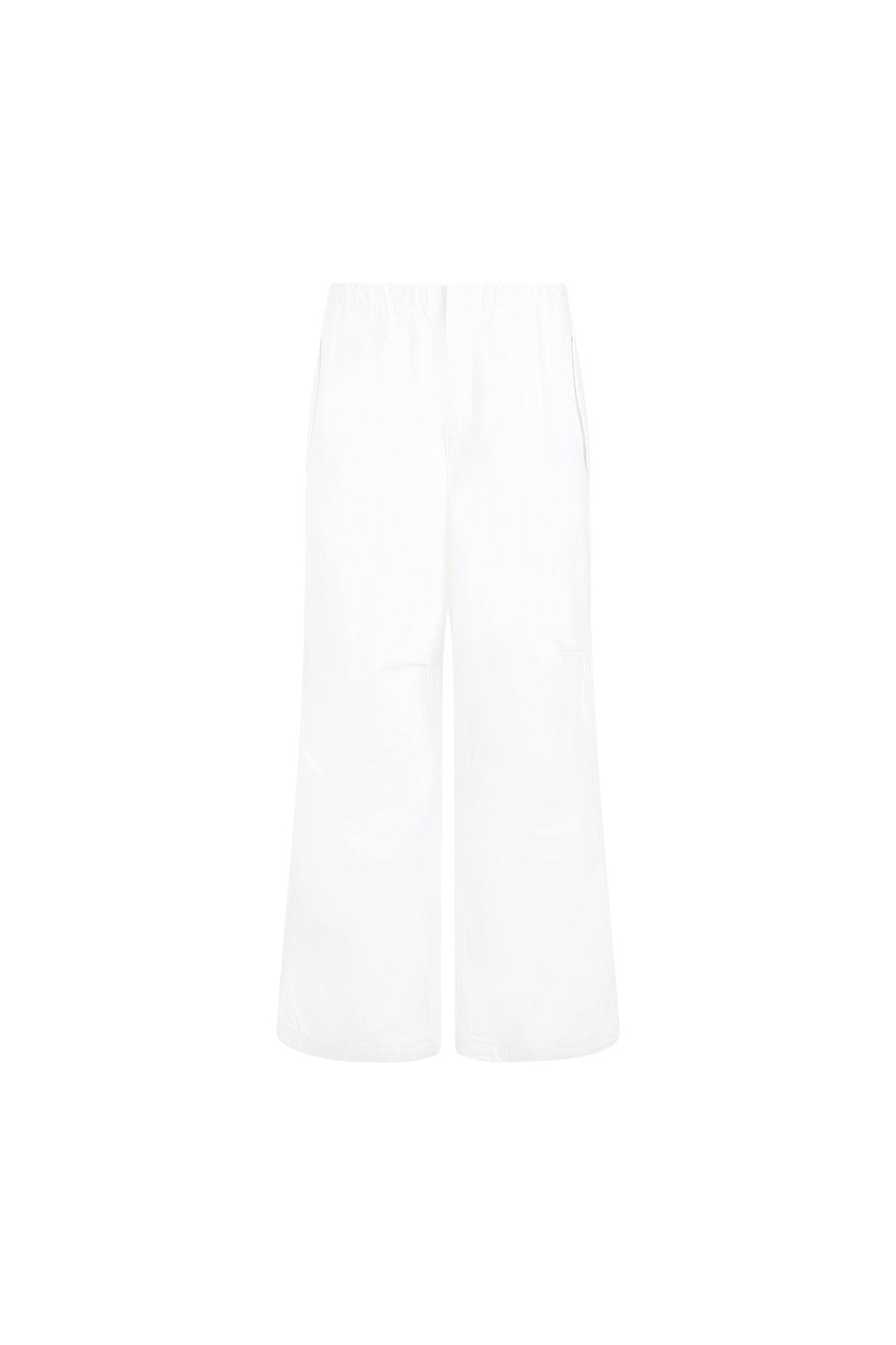 JIL SANDER-OUTLET-SALE-Trouser Weiss-ARCHIVIST