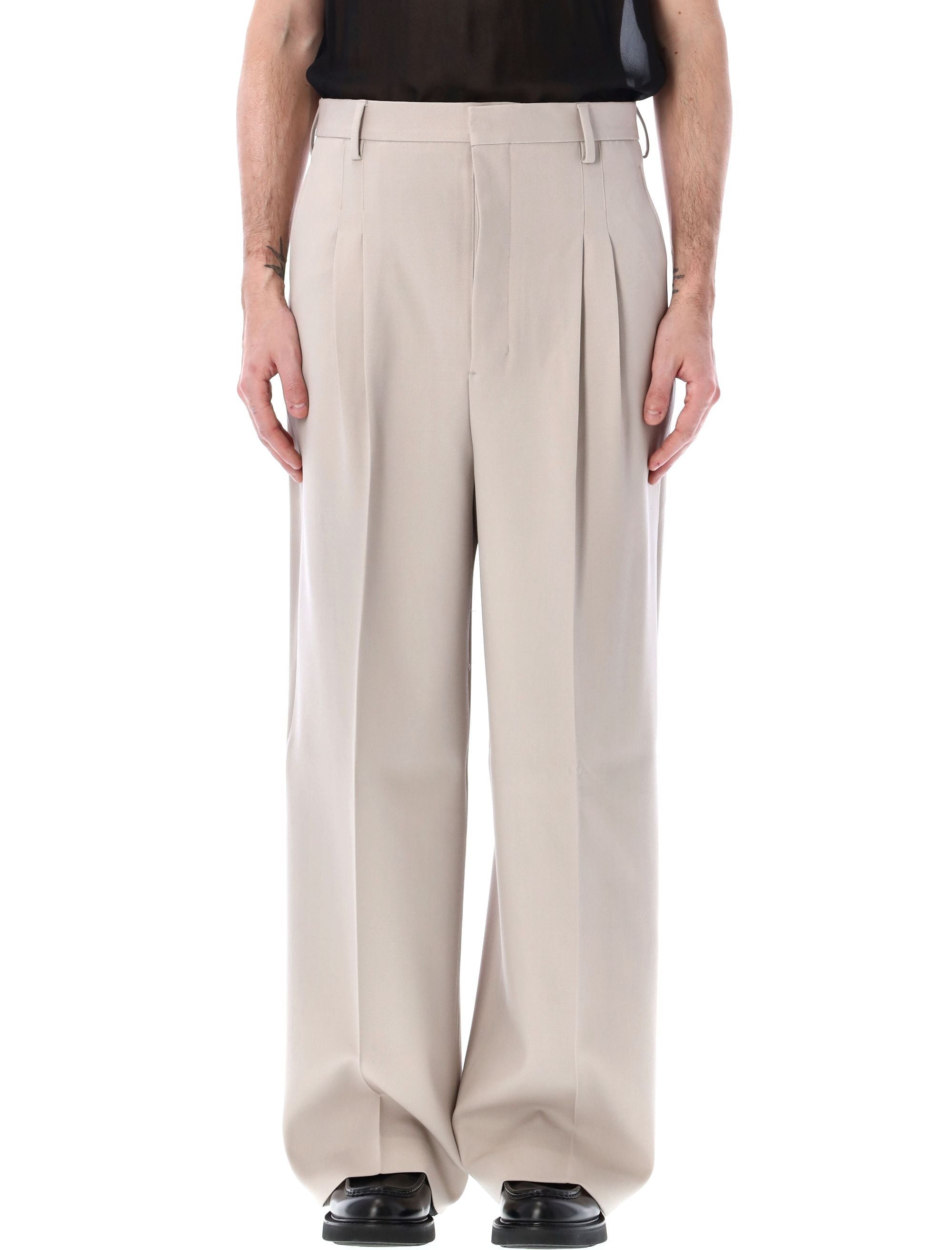 AMI PARIS-OUTLET-SALE-Trousers-ARCHIVIST