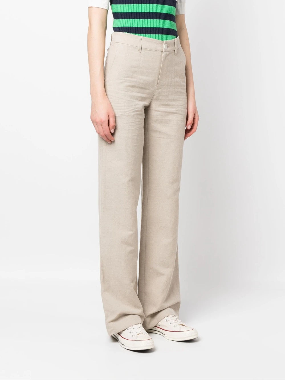 A.P.C.-OUTLET-SALE-Trousers BEIGE-ARCHIVIST