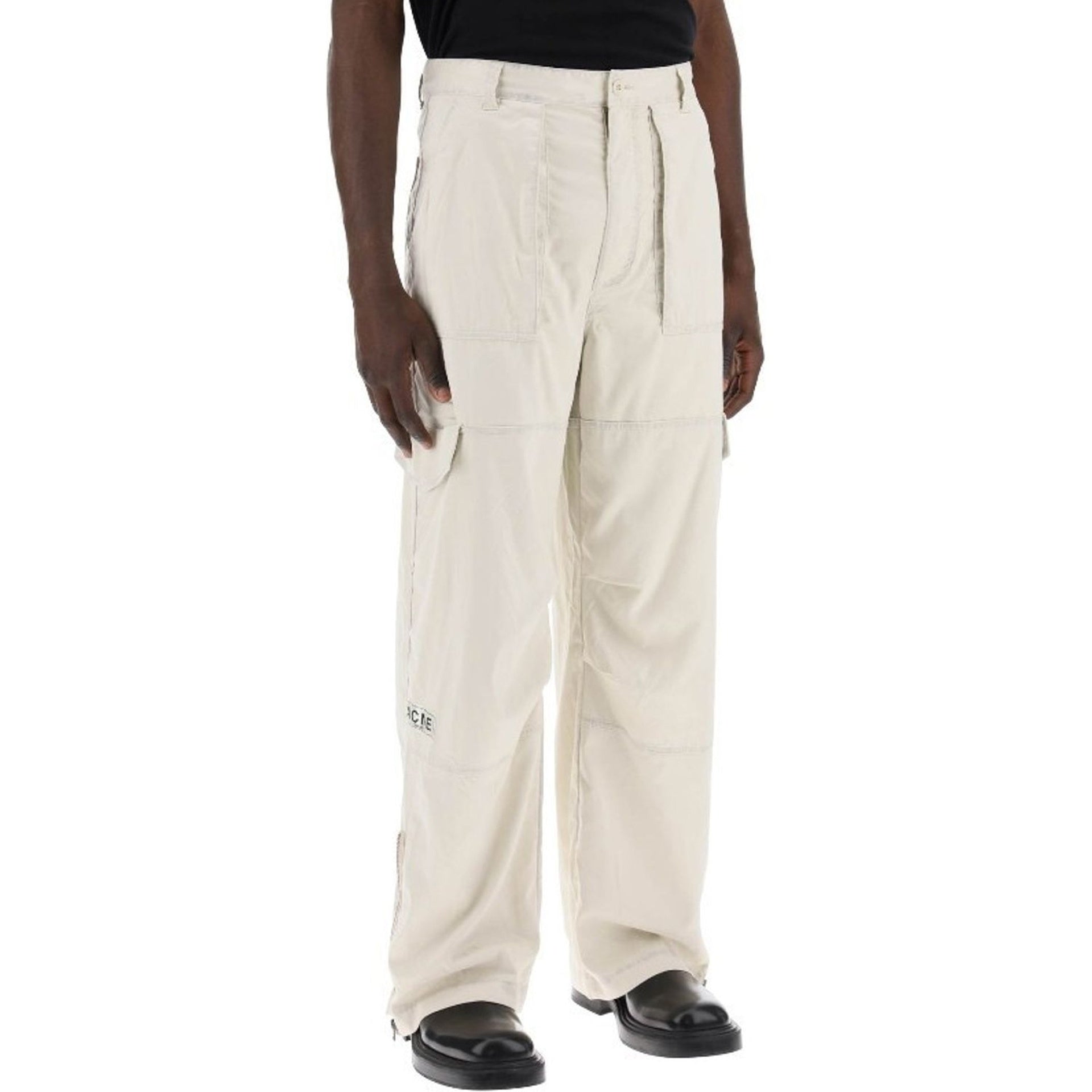 Acne Studios-OUTLET-SALE-Trousers BEIGE-ARCHIVIST