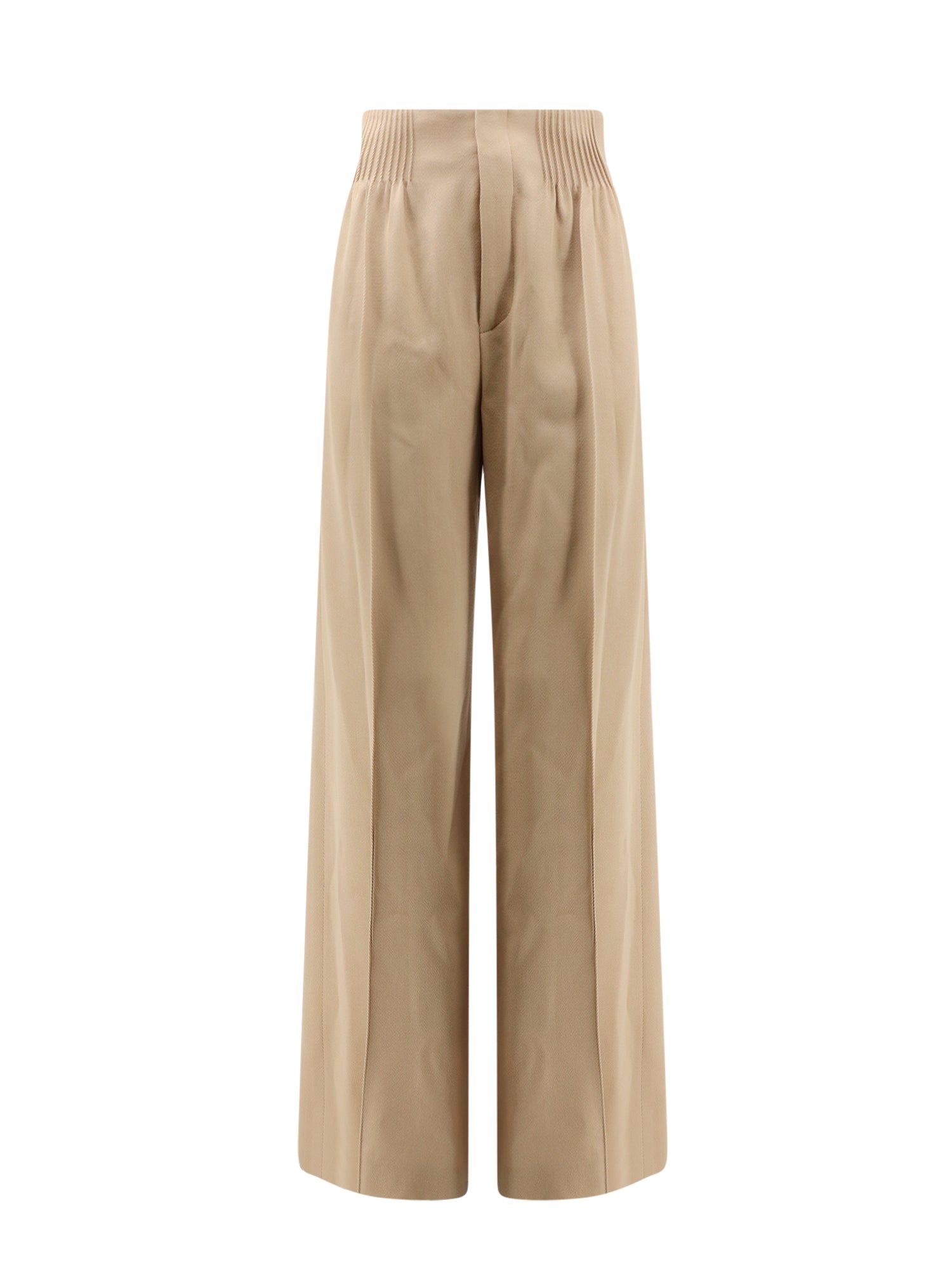 CHLOÉ-OUTLET-SALE-Trousers BEIGE-ARCHIVIST