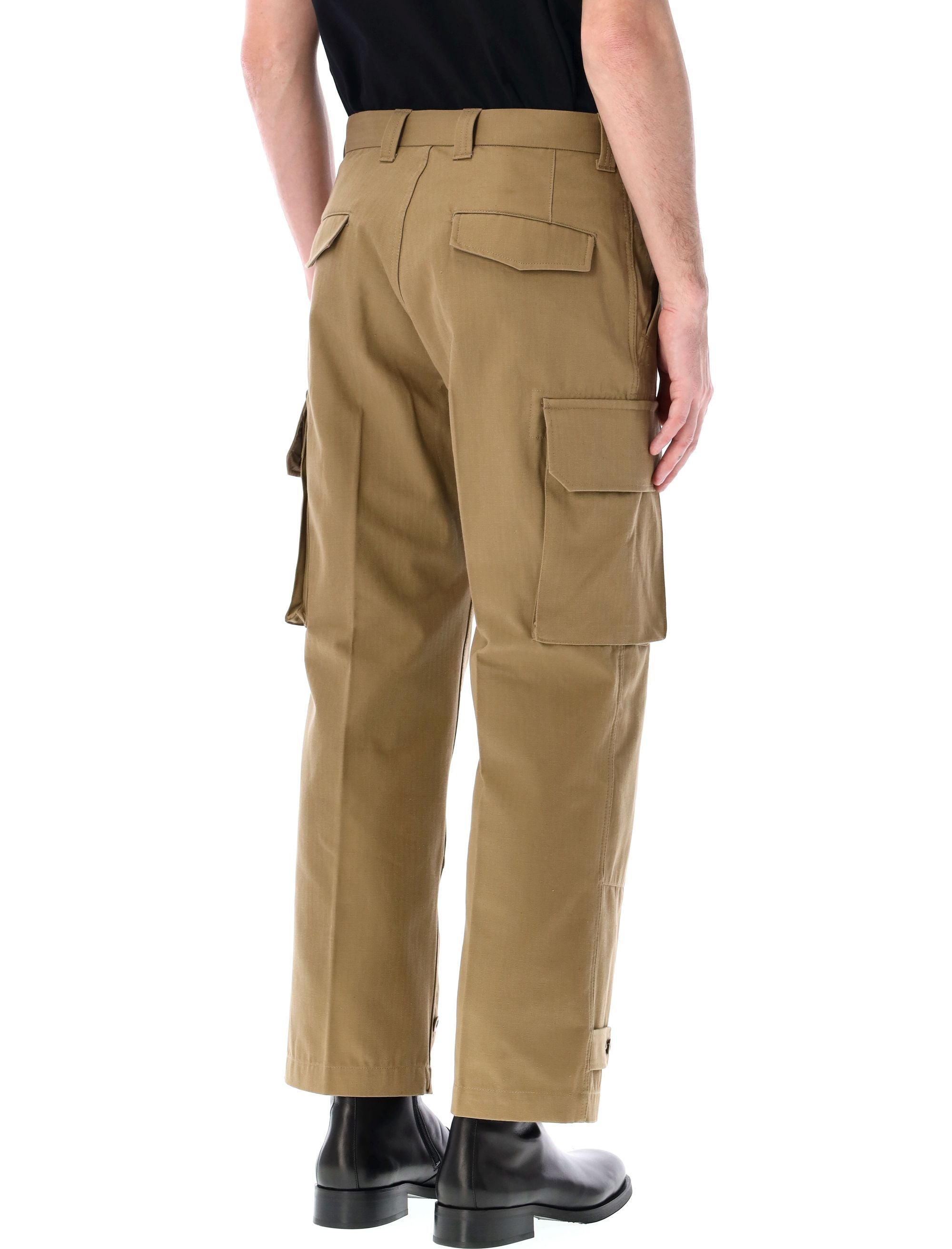 COMME DES GARÇONS HOMME-OUTLET-SALE-Trousers BEIGE-ARCHIVIST