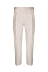 DELL'OGLIO-OUTLET-SALE-Trousers BEIGE-ARCHIVIST