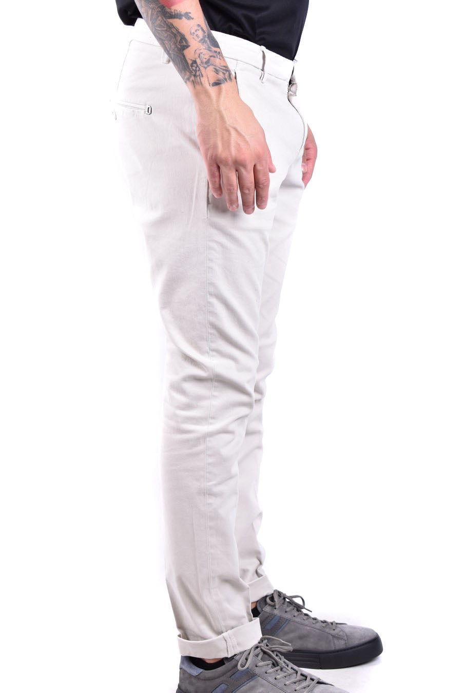 DONDUP-OUTLET-SALE-Trousers BEIGE-ARCHIVIST