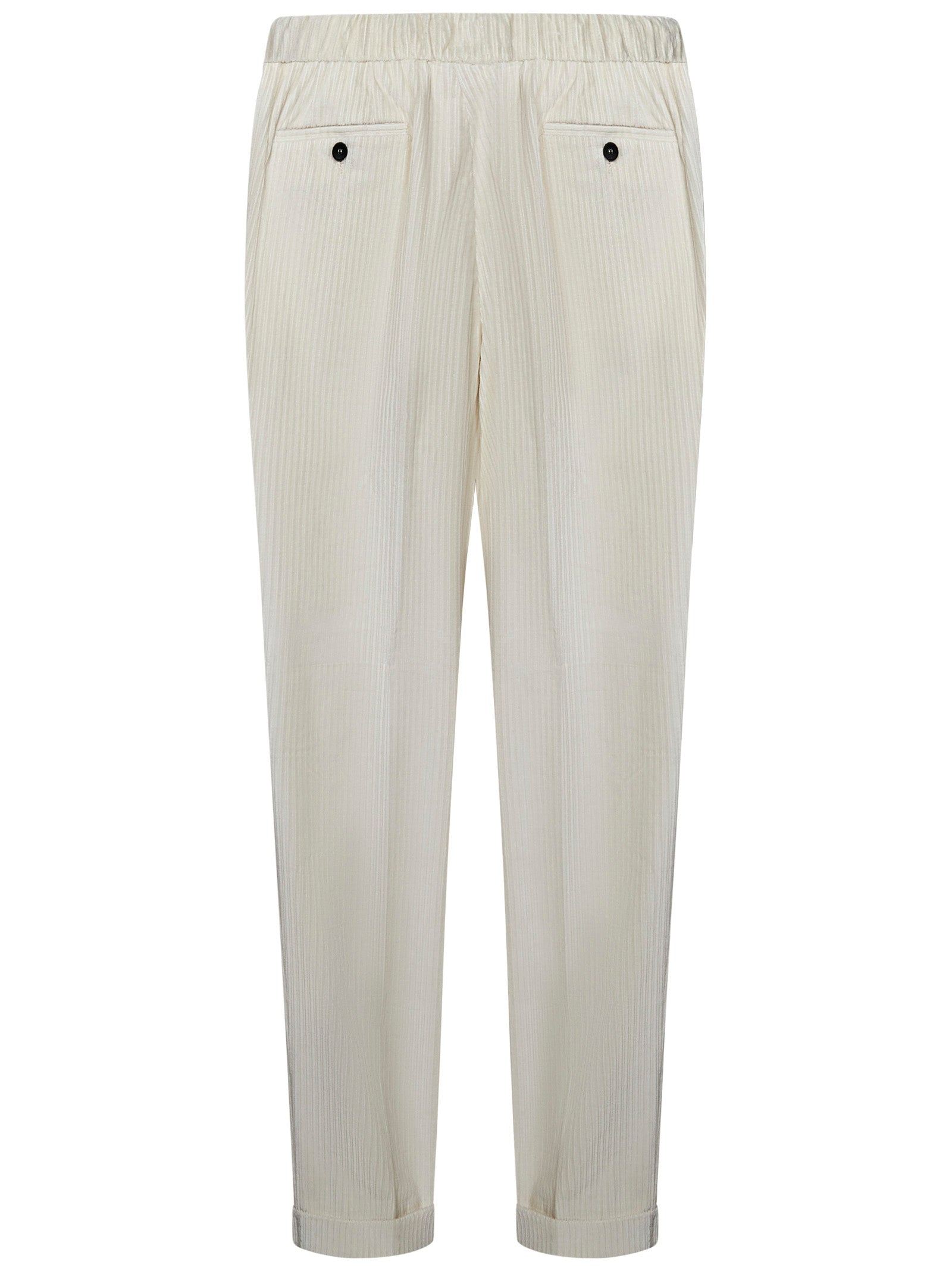 DRUMOHR-OUTLET-SALE-Trousers BEIGE-ARCHIVIST