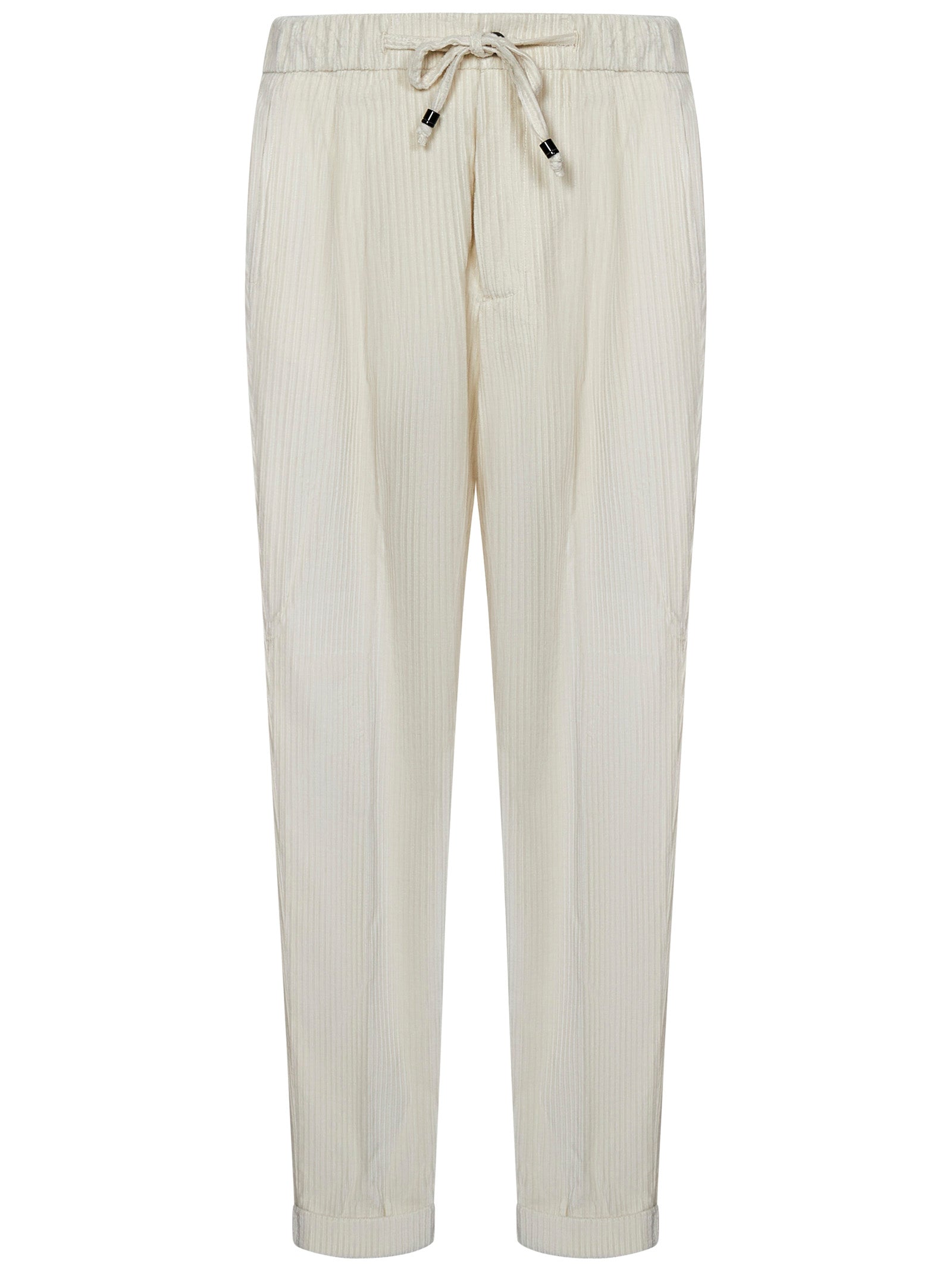 DRUMOHR-OUTLET-SALE-Trousers BEIGE-ARCHIVIST